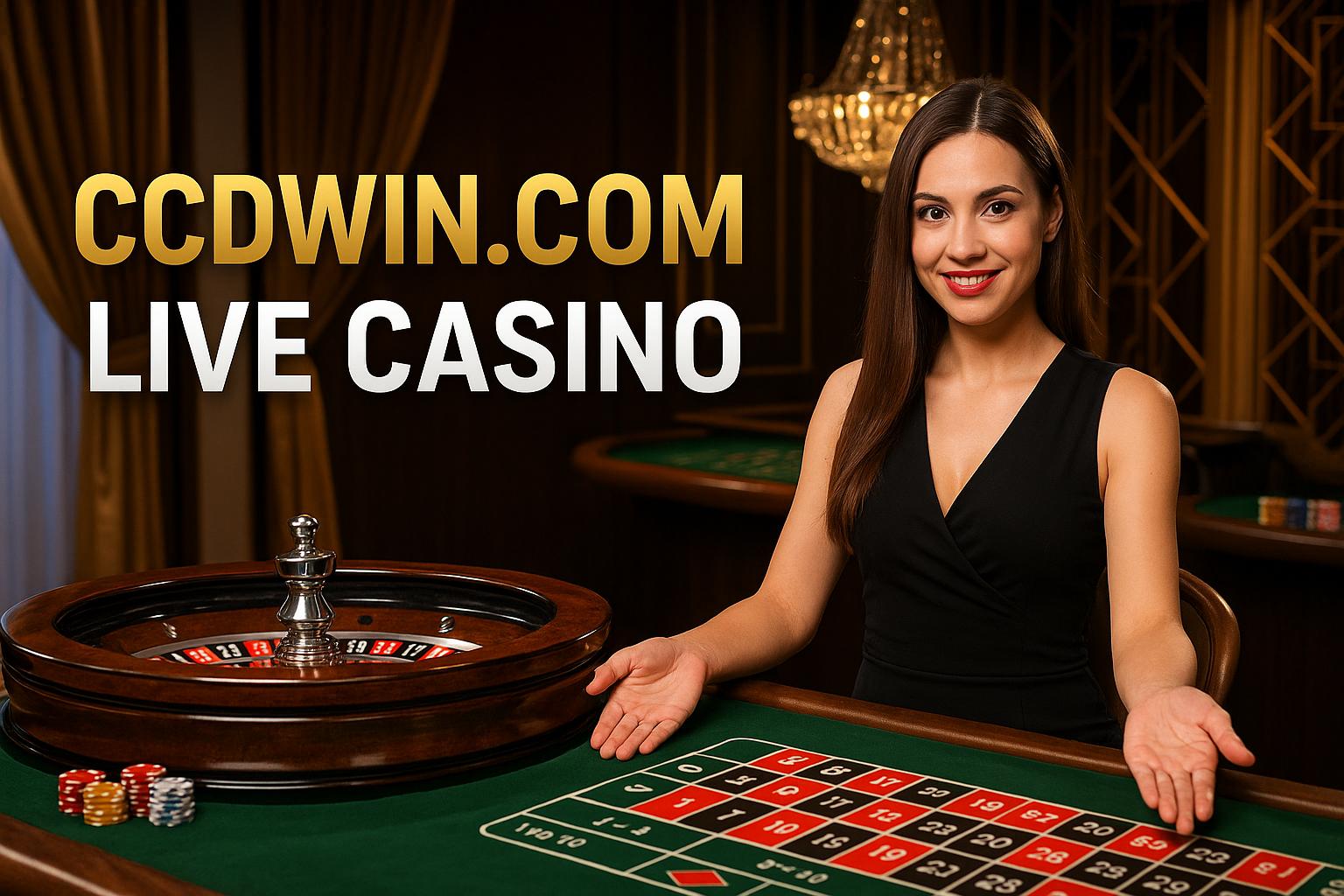 O CCDWIN.COM Live Casino lança promoções regularmente