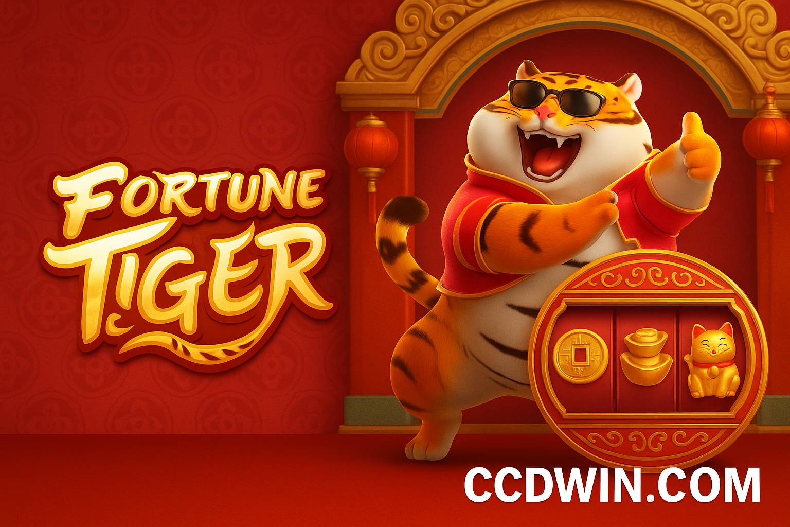 Fortune Tiger é um jogo imperdível no CCDWIN.COM Casino