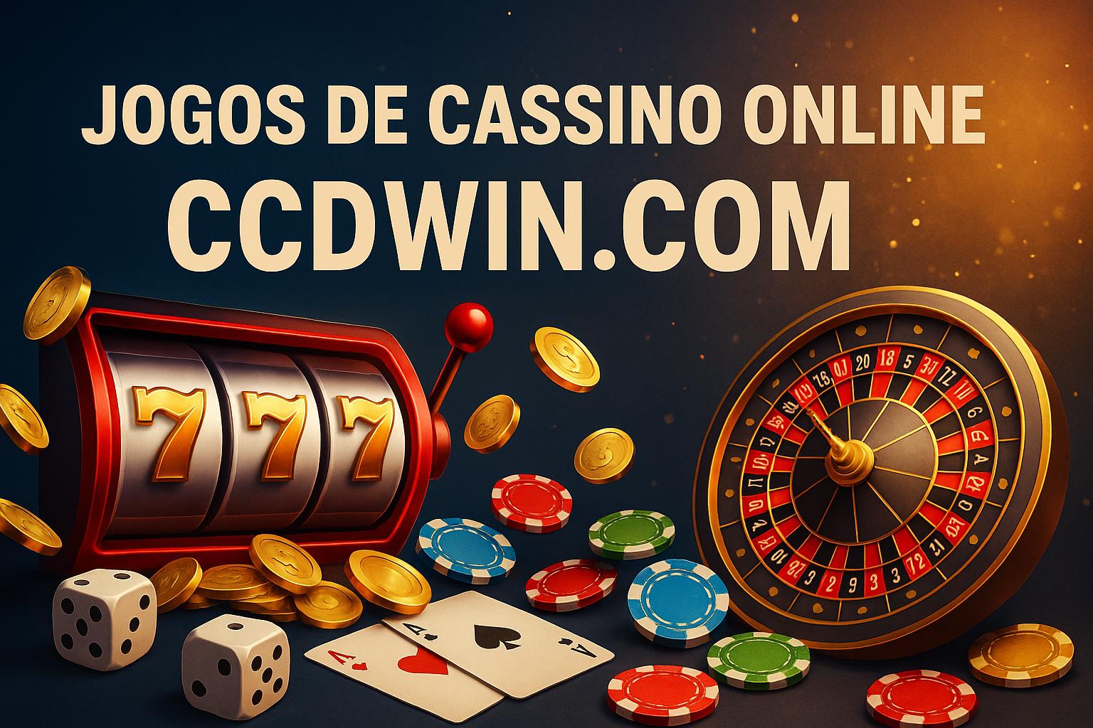 Jogos de cassino online inovadores e emocionantes na CCDWIN.COM
