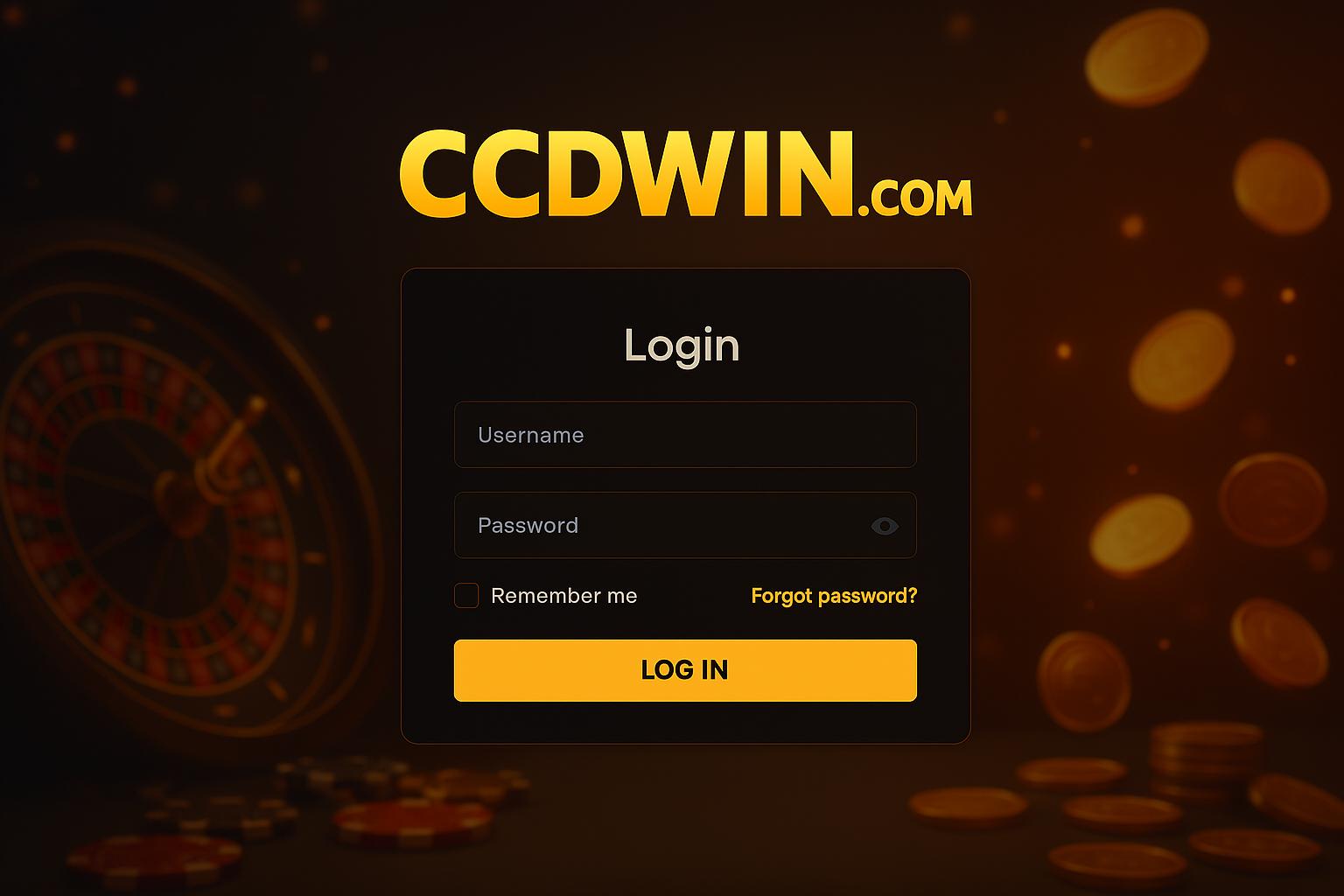 Registro na CCDWIN.COM Garante Acesso a uma Vasta Seleção de jogo